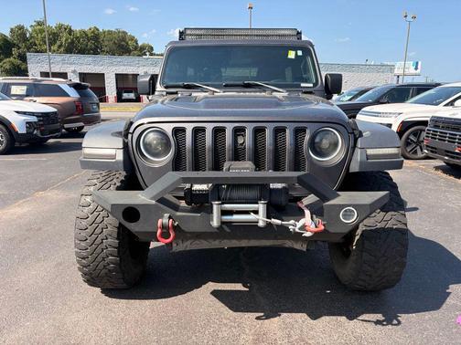 Granite Crystal Metallic Clearcoat 2018 Jeep Wrangler Unlimited Rubicon