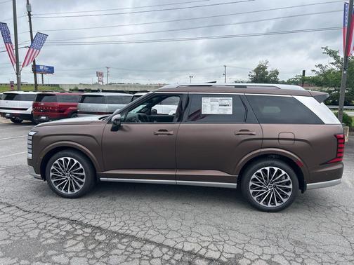 Earthy Brass Matte 2026 Hyundai Palisade Hybrid Calligraphy
