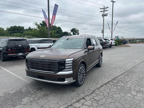 Earthy Brass Matte 2026 Hyundai Palisade Hybrid Calligraphy
