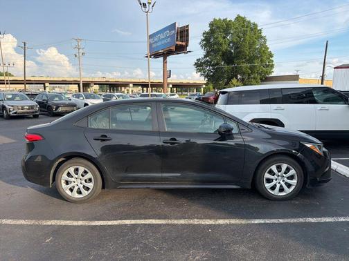 Black Sand Pearl 2021 Toyota Corolla LE