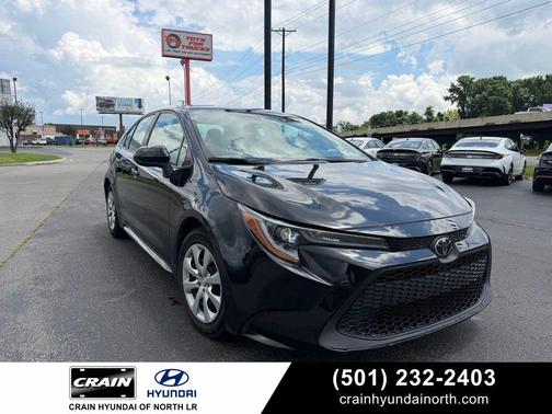 Black Sand Pearl 2021 Toyota Corolla LE