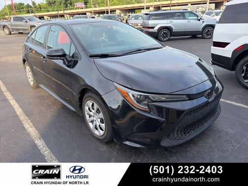 Black Sand Pearl 2021 Toyota Corolla LE