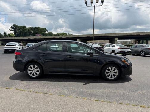 Black Sand Pearl 2021 Toyota Corolla LE