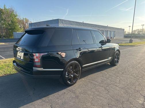 Santorini Black 2017 Land Rover Range Rover 5.0L Supercharged