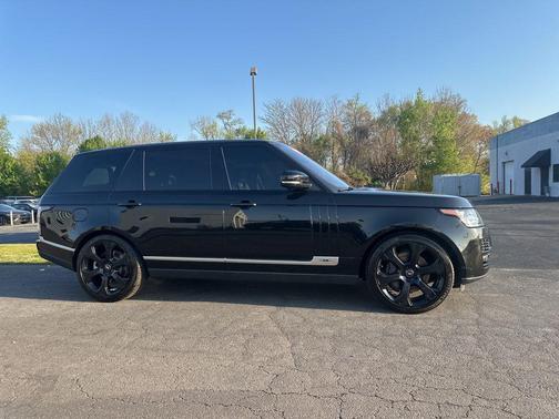 Santorini Black 2017 Land Rover Range Rover 5.0L Supercharged