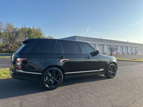Santorini Black 2017 Land Rover Range Rover 5.0L Supercharged