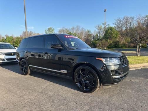 Santorini Black 2017 Land Rover Range Rover 5.0L Supercharged