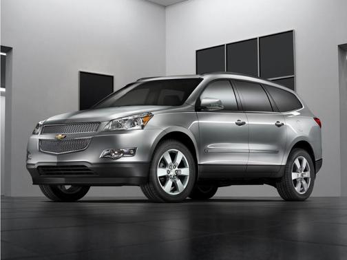 Summit White 2010 Chevrolet Traverse LTZ