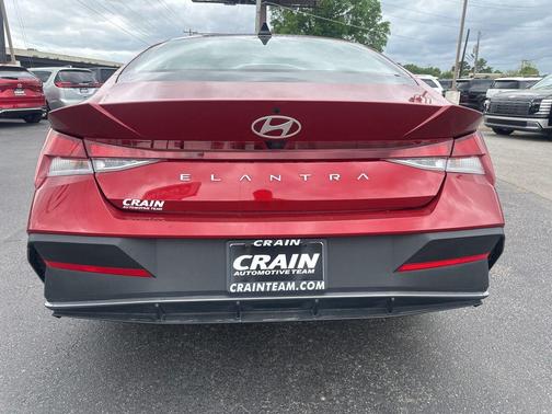 Ultimate Red 2024 Hyundai ELANTRA SEL