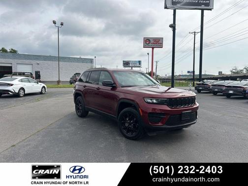 Velvet Red Pearlcoat 2024 Jeep Grand Cherokee Altitude