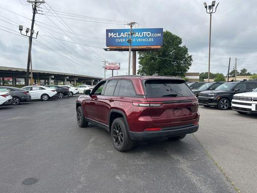 Velvet Red Pearlcoat 2024 Jeep Grand Cherokee Altitude