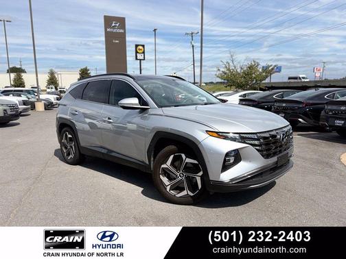 Shimmering Silver 2022 Hyundai TUCSON Limited