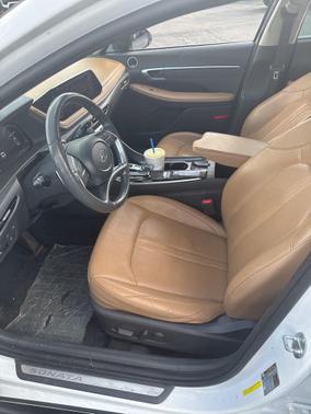 Hyper White 2021 Hyundai SONATA Limited 2.0T