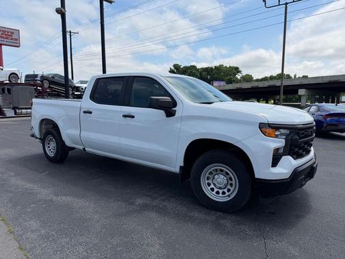 Summit White 2023 Chevrolet Silverado 1500 WT