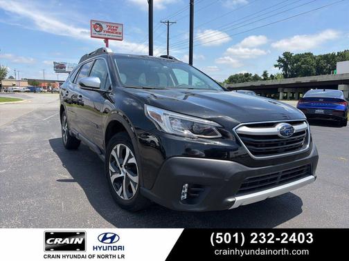 Crystal Black Silica 2021 Subaru Outback Touring XT