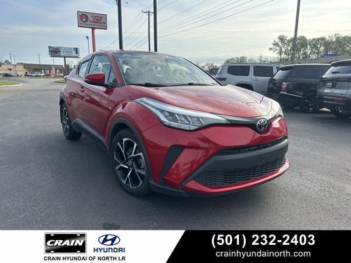 Supersonic Red 2021 Toyota C-HR XLE