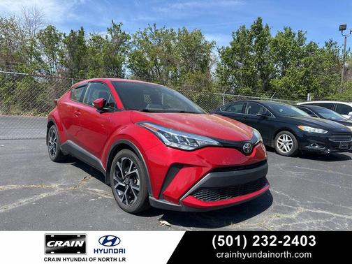 Supersonic Red 2021 Toyota C-HR XLE
