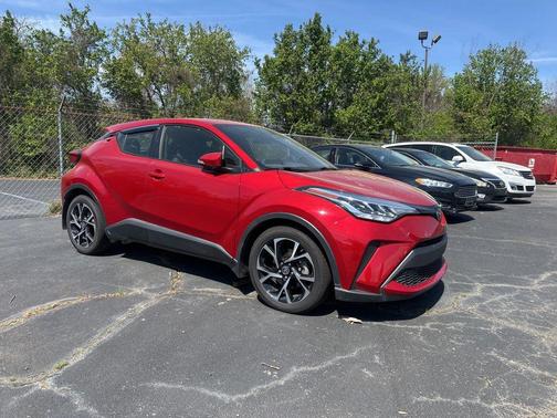 Supersonic Red 2021 Toyota C-HR XLE