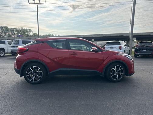 Supersonic Red 2021 Toyota C-HR XLE