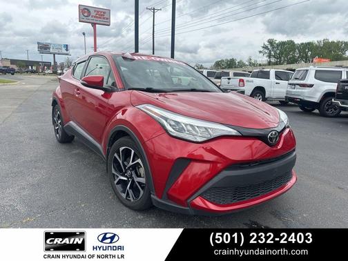 Supersonic Red 2021 Toyota C-HR XLE