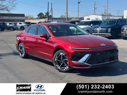 Ultimate Red 2026 Hyundai SONATA SEL