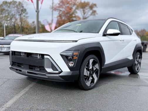 Atlas White 2026 Hyundai KONA Limited