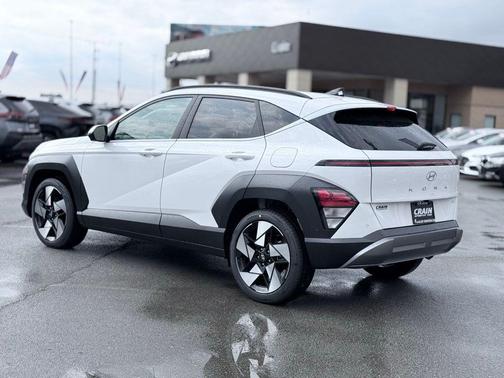 Atlas White 2026 Hyundai KONA Limited