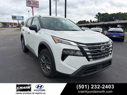 Glacier White 2024 Nissan Rogue S