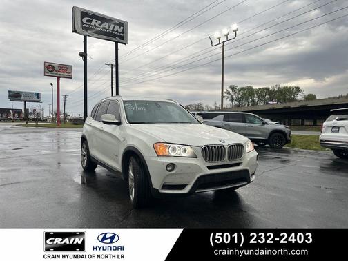 Alpine White 2012 BMW X3 xDrive35i