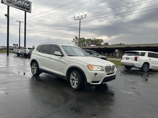 Alpine White 2012 BMW X3 xDrive35i