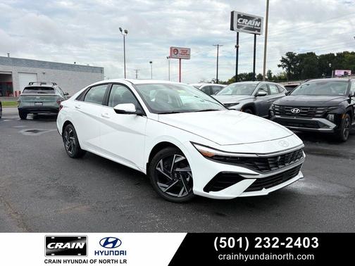 White 2026 Hyundai ELANTRA Limited