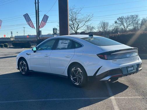 Serenity White 2026 Hyundai SONATA SEL