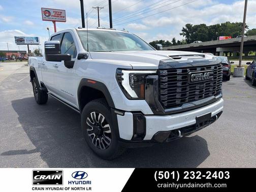 White Frost Tricoat 2024 GMC Sierra 2500 Denali Ultimate