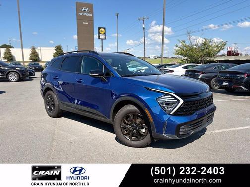 Sapphire Blue 2025 Kia Sportage X-Pro Prestige