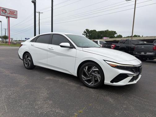 Serenity White 2024 Hyundai ELANTRA SEL