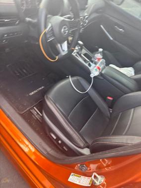 Monarch Orange Metallic/Super Black 2023 Nissan Sentra SR