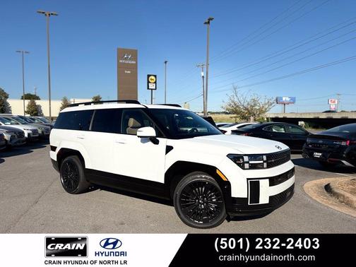 White 2027 Hyundai SANTA FE Calligraphy