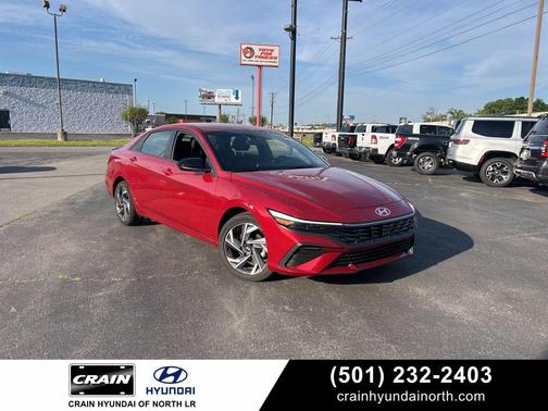 Ultimate Red 2025 Hyundai ELANTRA Sport