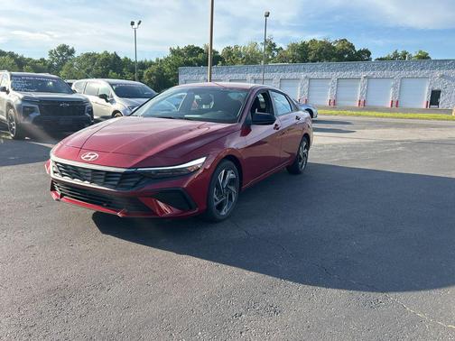 Ultimate Red 2025 Hyundai ELANTRA Sport