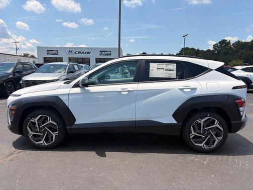 Atlas White 2026 Hyundai KONA SEL Premium