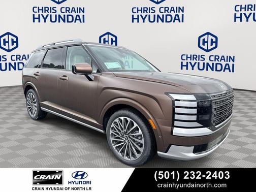 Earthy Brass Matte 2026 Hyundai Palisade Hybrid Calligraphy