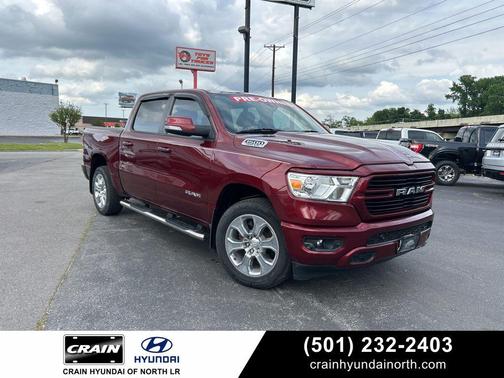 Delmonico Red Pearlcoat 2020 RAM 1500 Big Horn/Lone Star