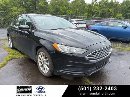 SHADOW BLACK 2017 Ford Fusion SE