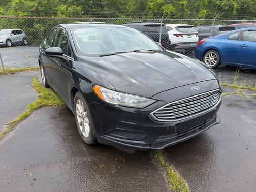 SHADOW BLACK 2017 Ford Fusion SE