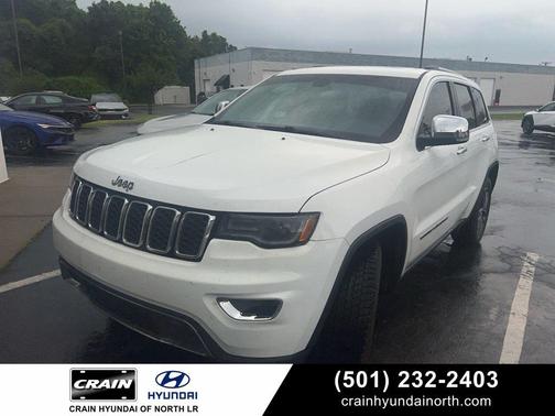 Bright White Clearcoat 2017 Jeep Grand Cherokee Limited
