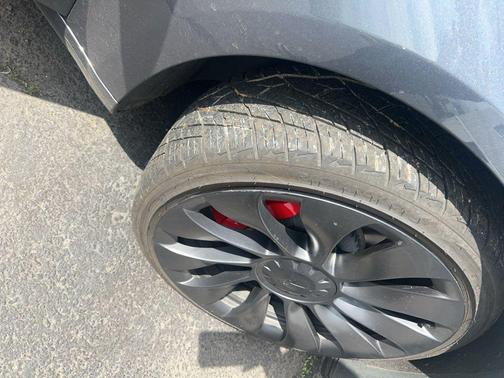 Gray 2023 Tesla Model 3 Performance