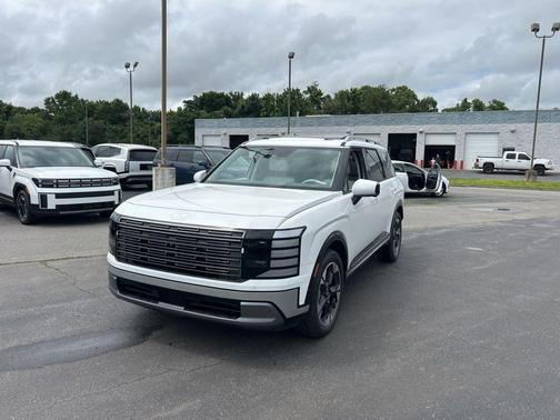 Creamy White Pearl 2026 Hyundai Palisade Hybrid Limited
