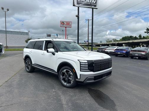 Creamy White Pearl 2026 Hyundai Palisade Hybrid Limited