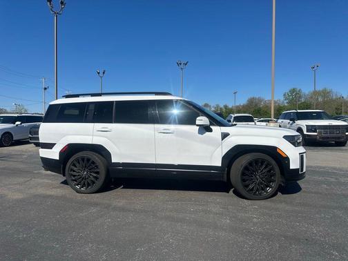 Serenity White 2025 Hyundai SANTA FE Calligraphy