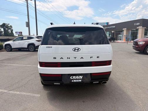 White 2027 Hyundai SANTA FE Calligraphy